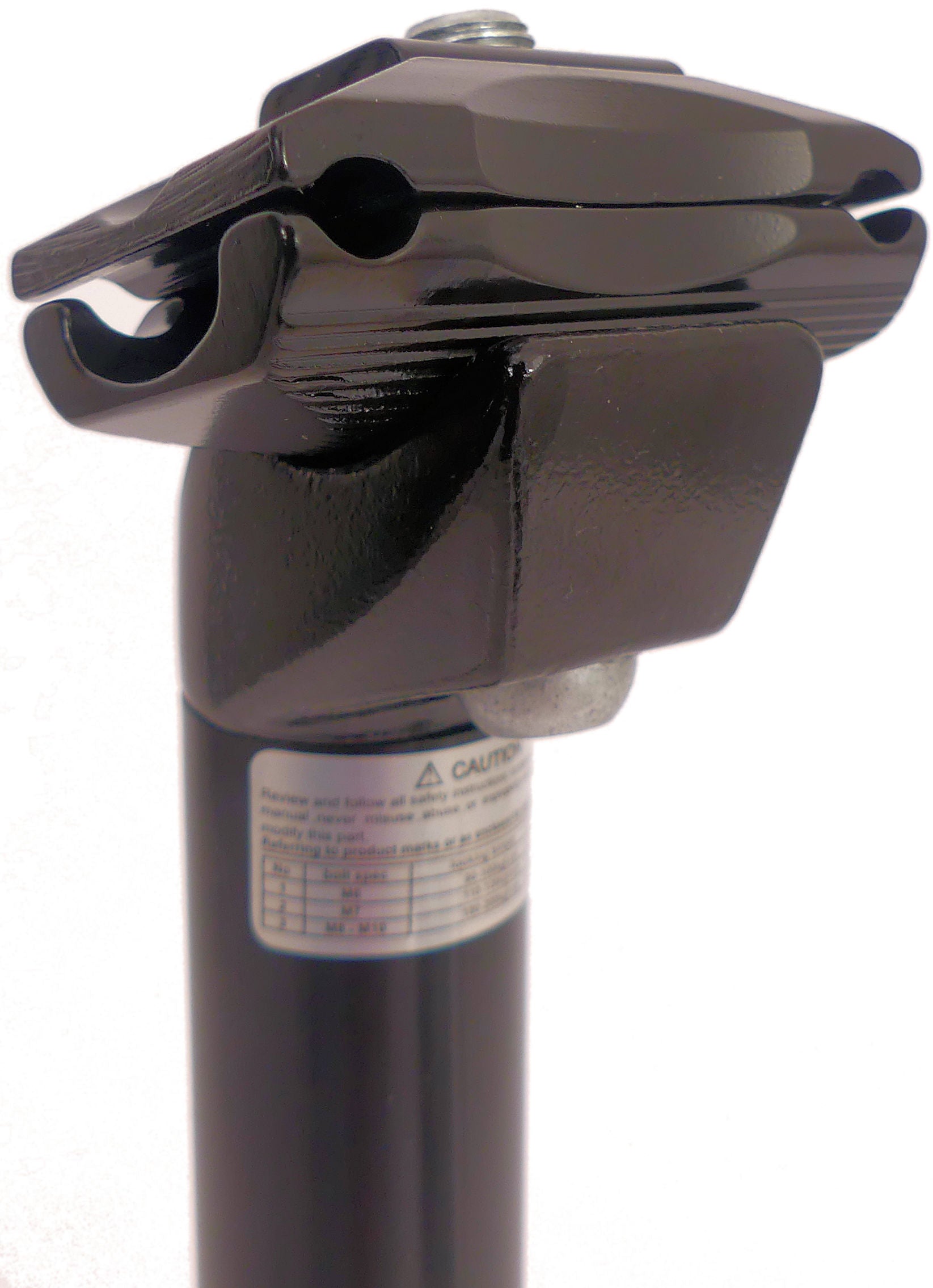 Zadelpen Zoom Ø27.2 mm - 350 mm - zwart - MTB