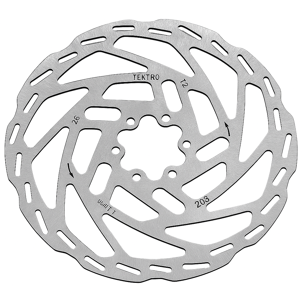 Remschijf Tektro TR203-54 ø203/2.3mm - zilver