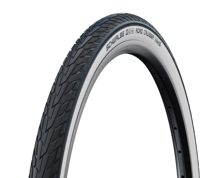 Buitenband Schwalbe Road Cruiser K-Guard 28 x 1.40 / 37-622 - zwart/wit