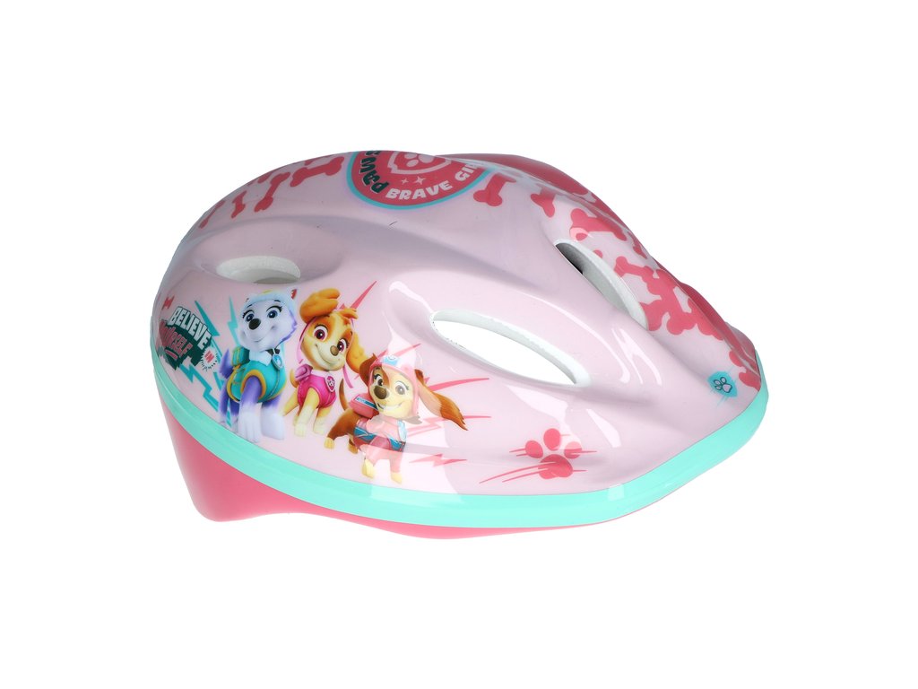 Kinderhelm Nickelodeon Paw Patrol roze (52-56cm)
