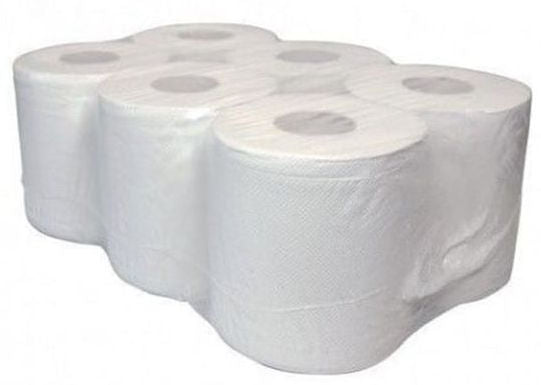 Poetspapier Euro Products recycled - 300 meter - 6 rollen