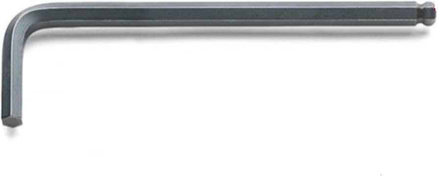 Haakse stiftsleutel Beta Tools met kogelkop 6 mm - gebruneerd