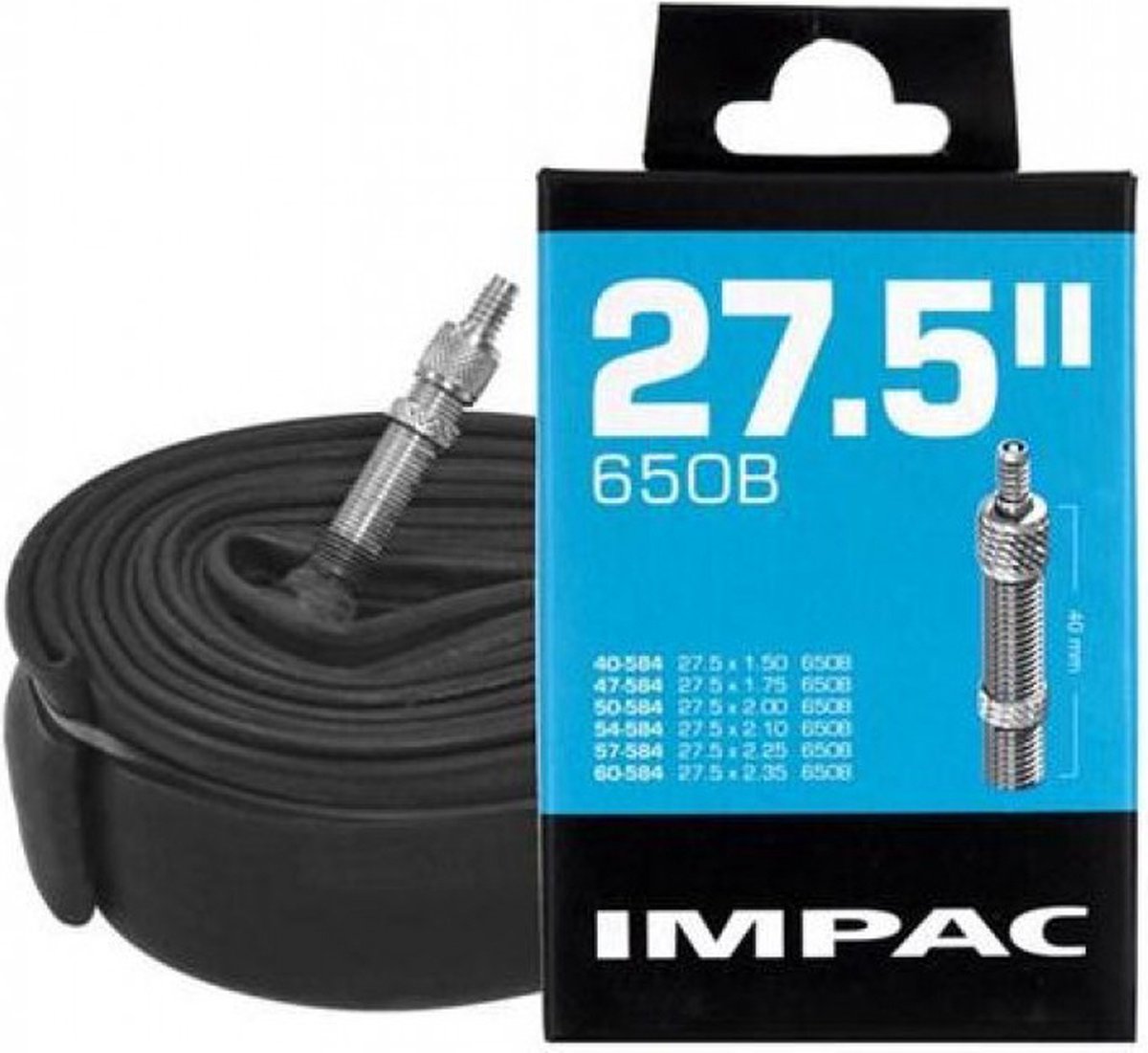 fiets binnenband - Impac 27.5 X 1.50/2.35 (40/60-584) Dv 40mm