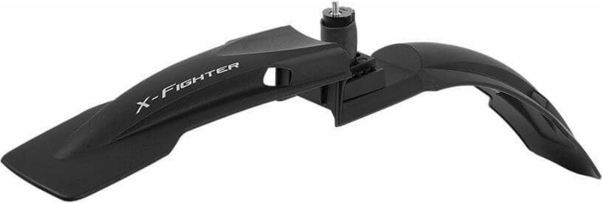 fiets spatbord -X-fighter passend op verende voorvork, zwart
