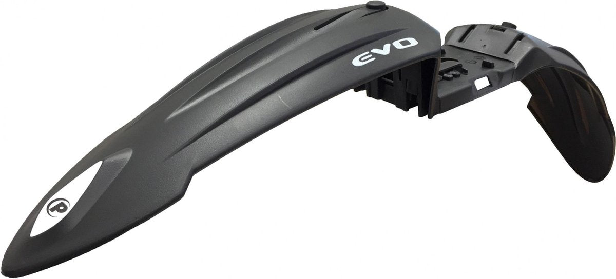 fiets spatbord - voor - cross country evo. zwart, passed op verende voorvork
