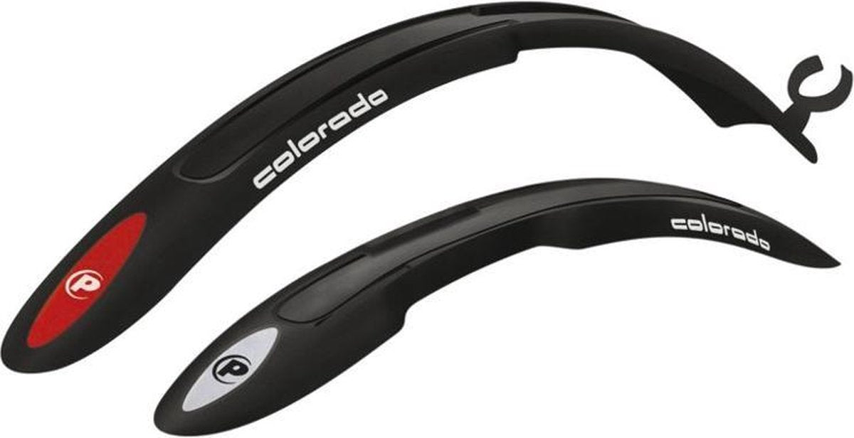 fiets spatbord - Polisport Colorado - 24/26 inch fietsen - Zwart