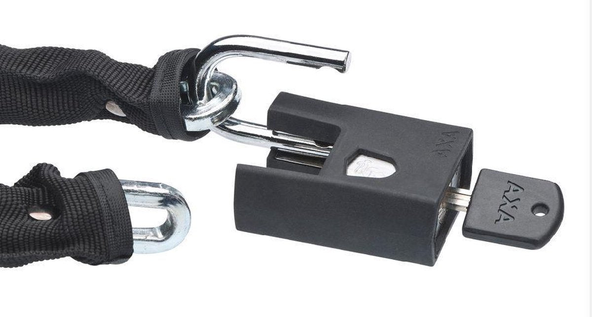 fiets slot - AXA Clinch - 85 cm - 6 mm - Zwart