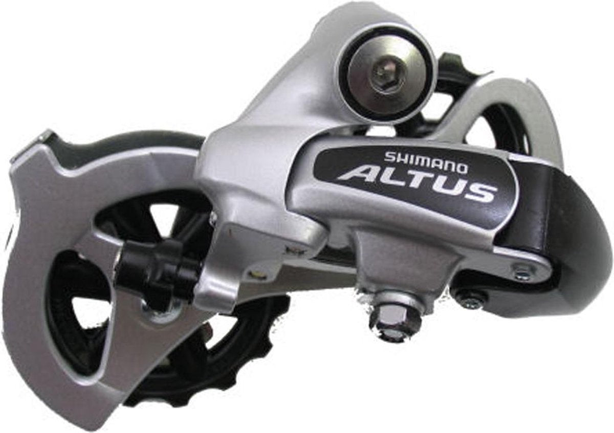 fiets derailleur - Shimano achterderailleur Altus m310 sgs 7/8-speed. Zilver