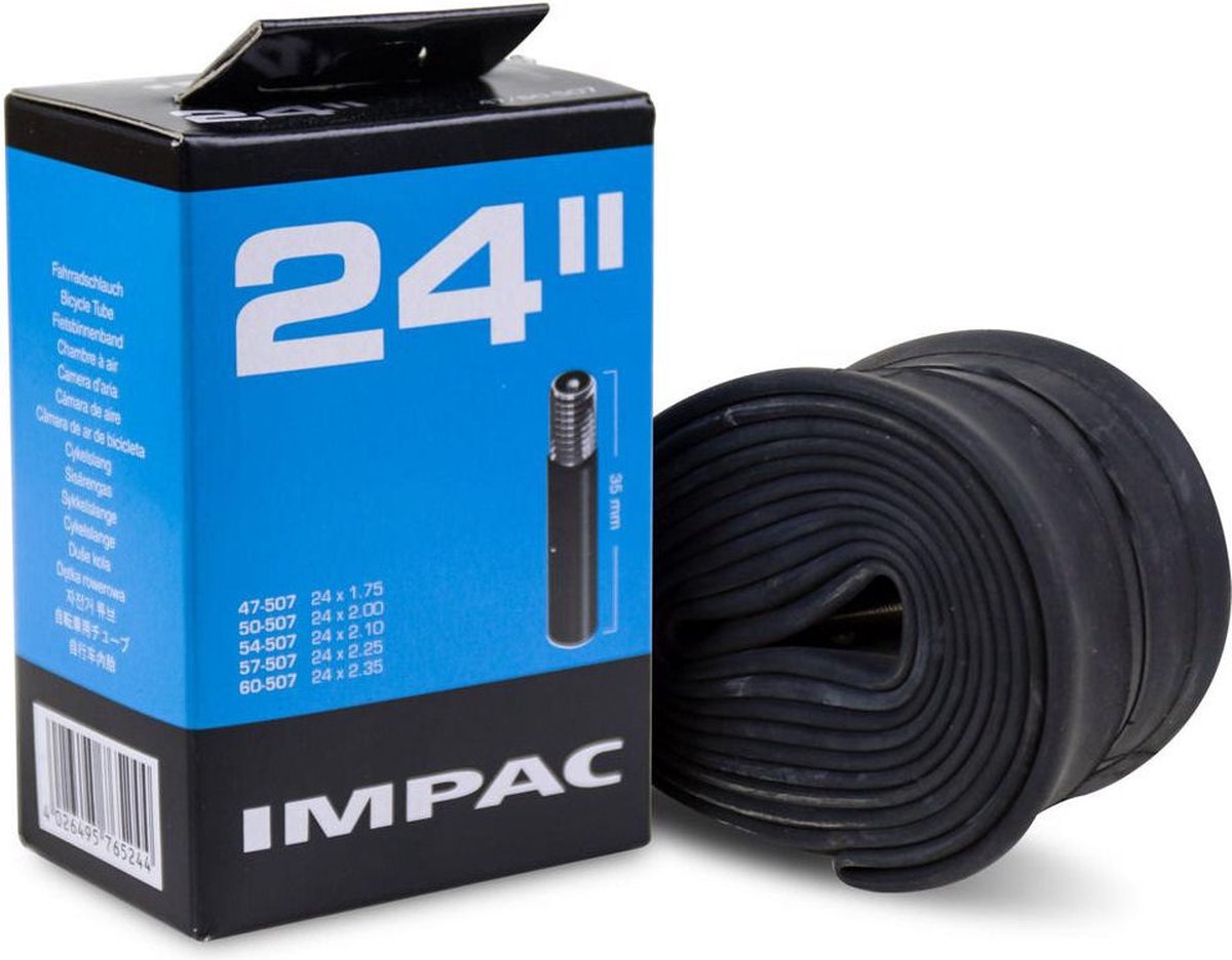 fiets binnenband - Impac 24 X 1.75/2.35 (47/60-507) Av 35mm