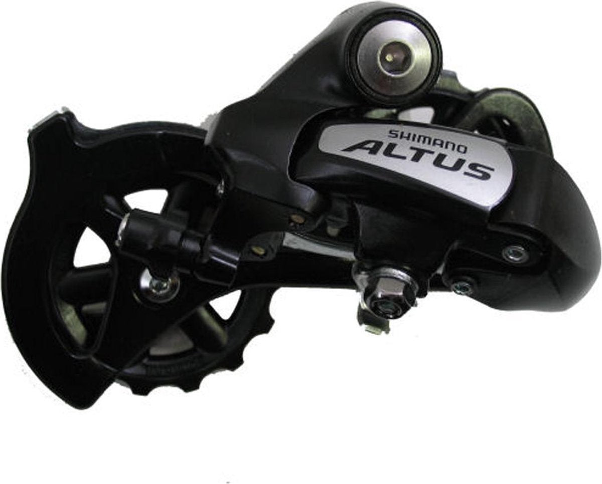 fiets derailleurs - Shimano altus m310 achterderailleur sgs 7/8-speed. zwart
