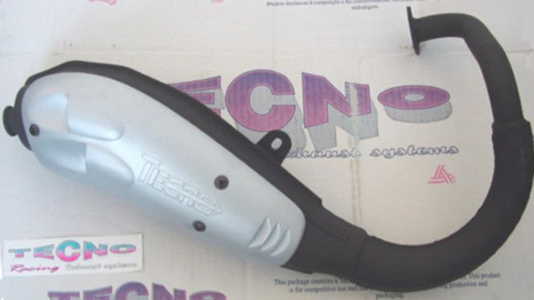 uitlaat tecno merlin (made in EU) zwart bali, sfx, x8r