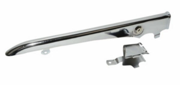 kettingrand DMP rond boven+onder chroom zundapp 517