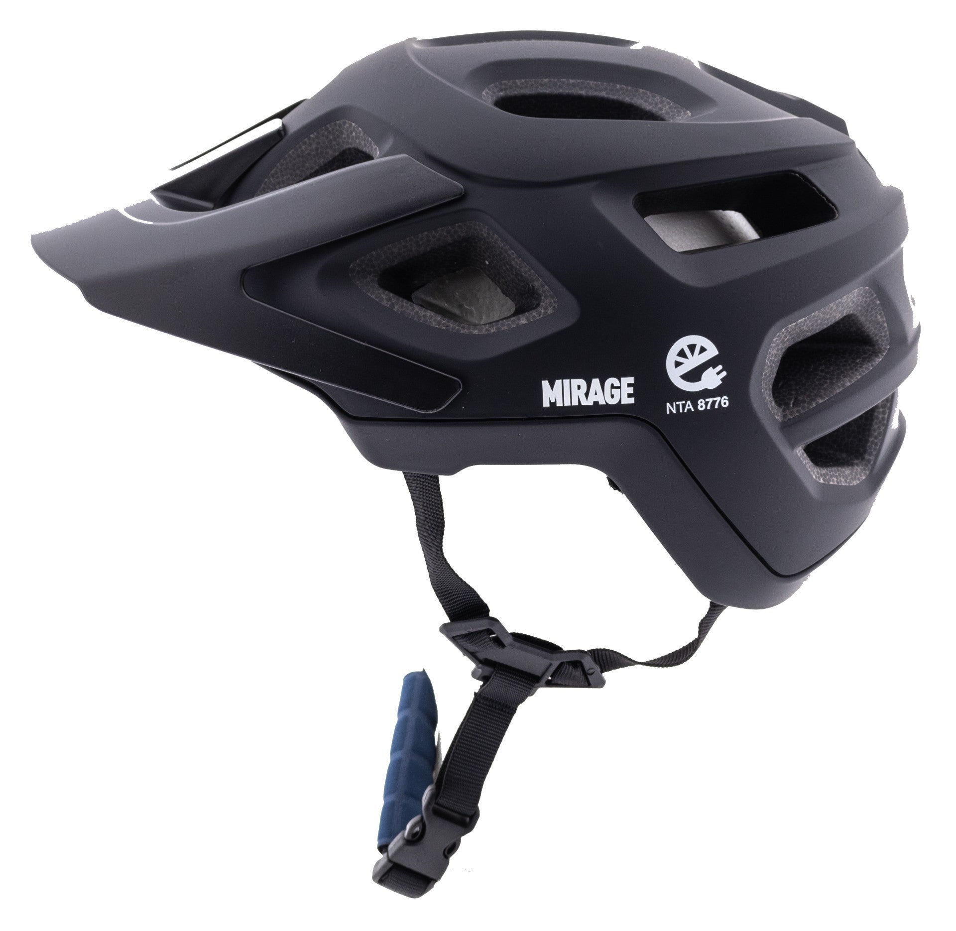 Mirage helm Tour/MTB zwart M 55-58cm
