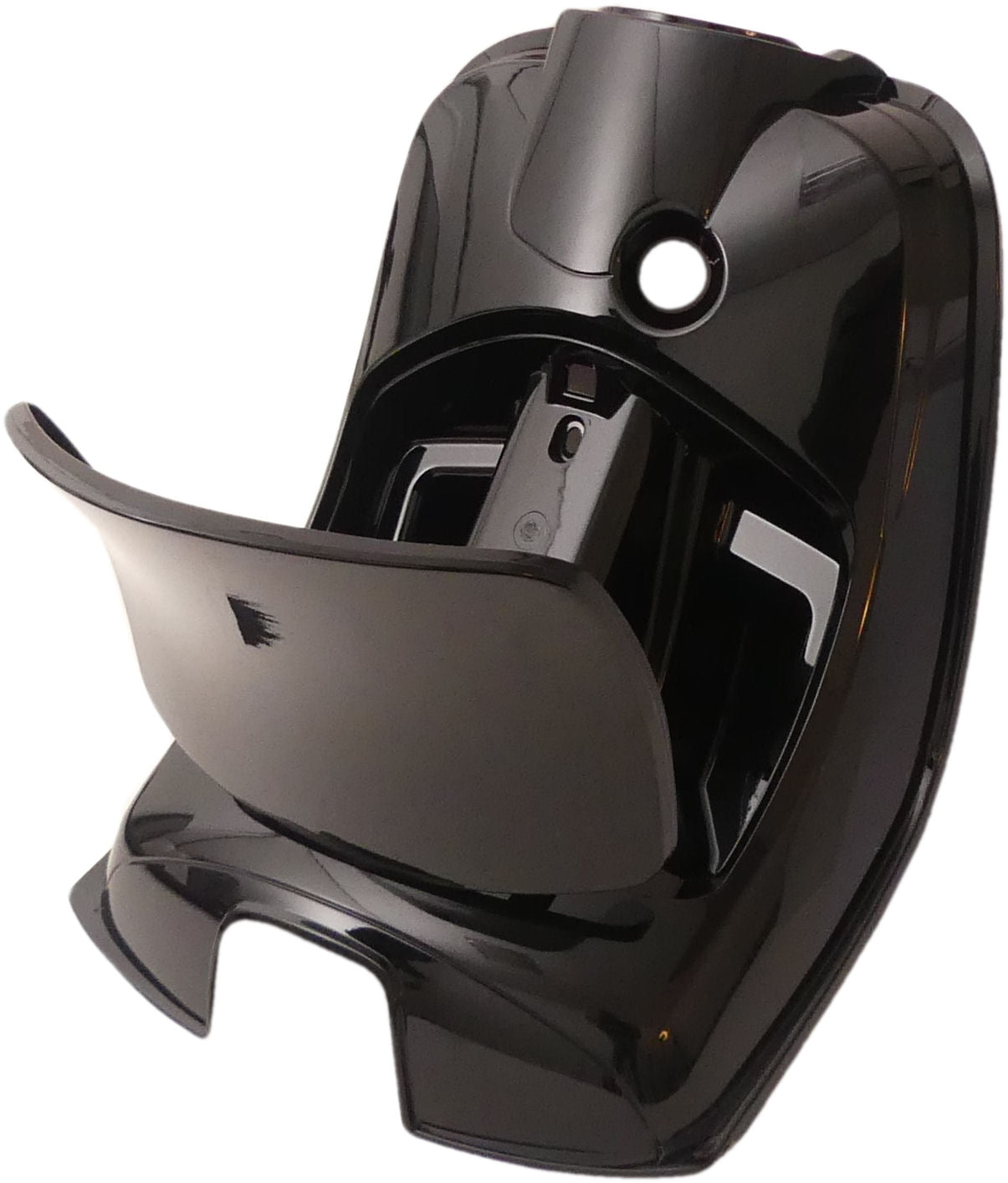 Binnenscherm+kap Vespa LX zwart metallic (Glad model)