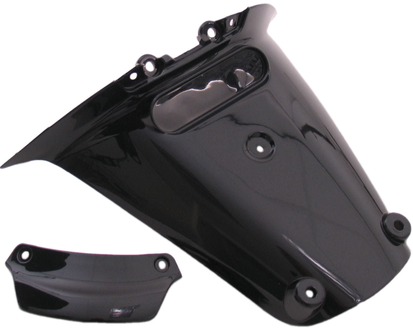 Achterspatbord Vespa Sprint zwart metallic