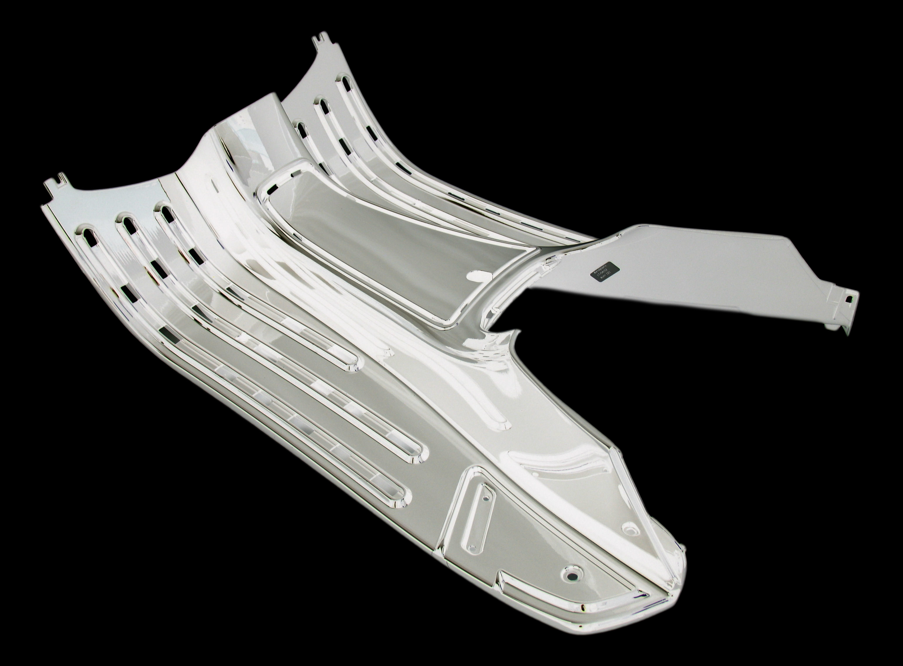 Treeplank Vespa S / LX wit glans