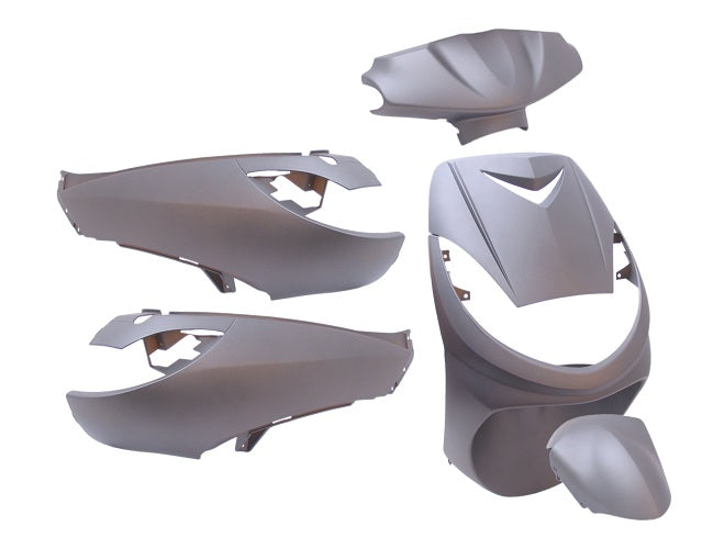 Plaatset 6-delig Edge for Peugeot Vivacity tot bouwjaar 2008 - metallic blauw