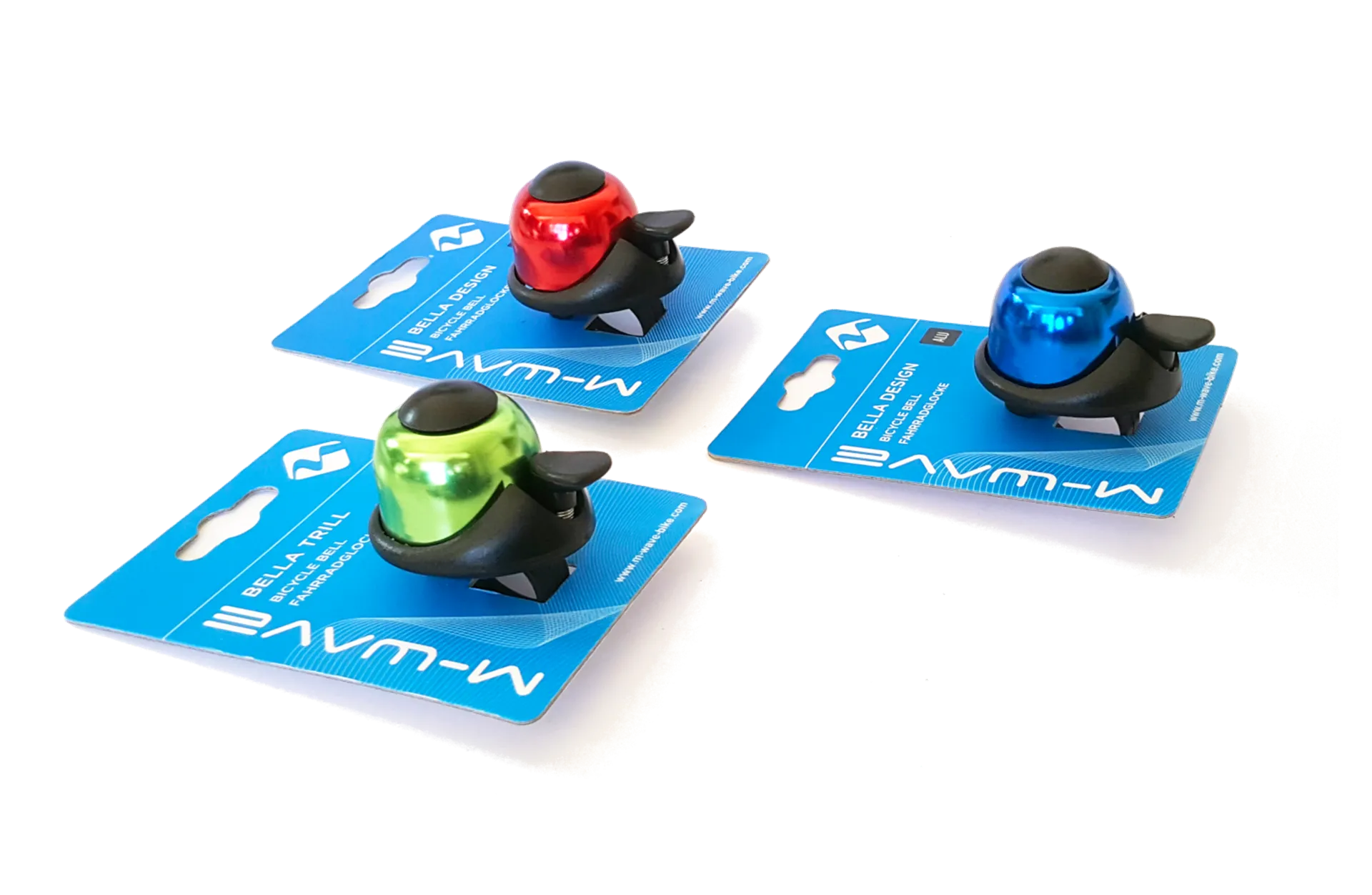 fiets bel - M-wave aluminium