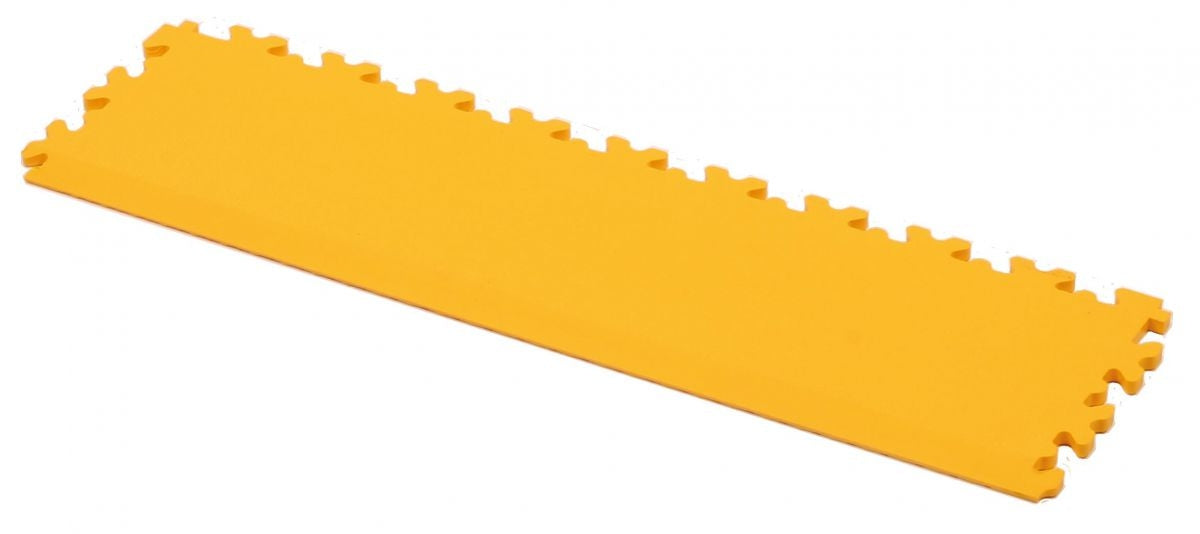 Vloertegeldrempel Cyclus 50x13x0.7 cm PVC koppelbaar - geel