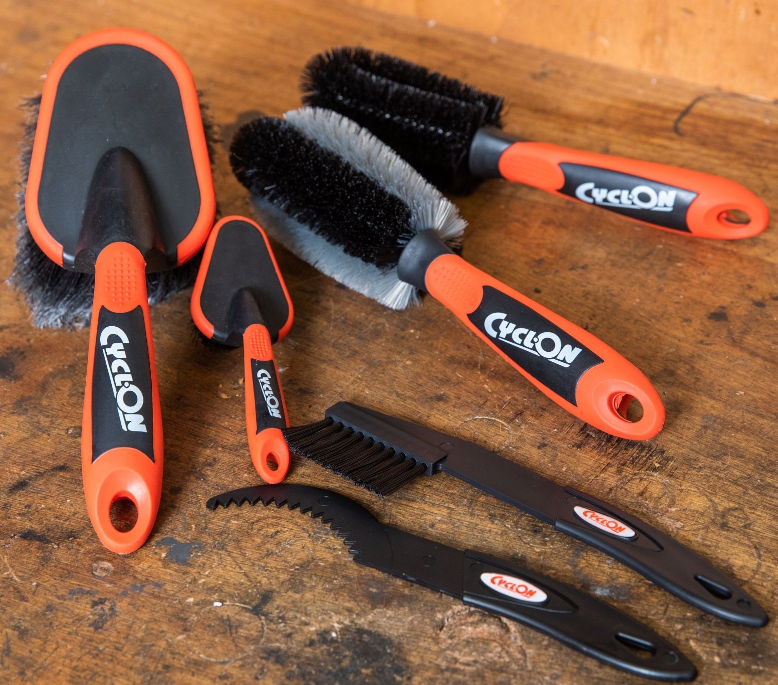 Cyclon Poetsborstelset 6-delig