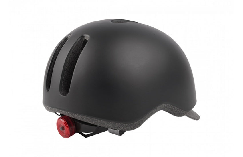 Fietshelm Polisport Commuter L (58-61cm) - mat zwart/grijs