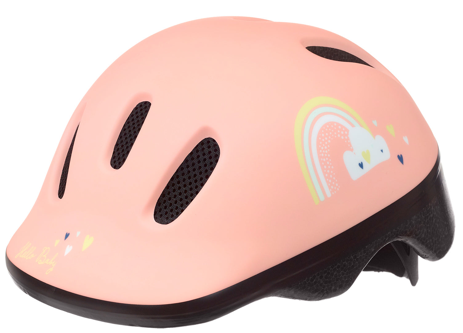 Fietshelm Polisport Happy Rainbow XXS 44-48 cm - roze