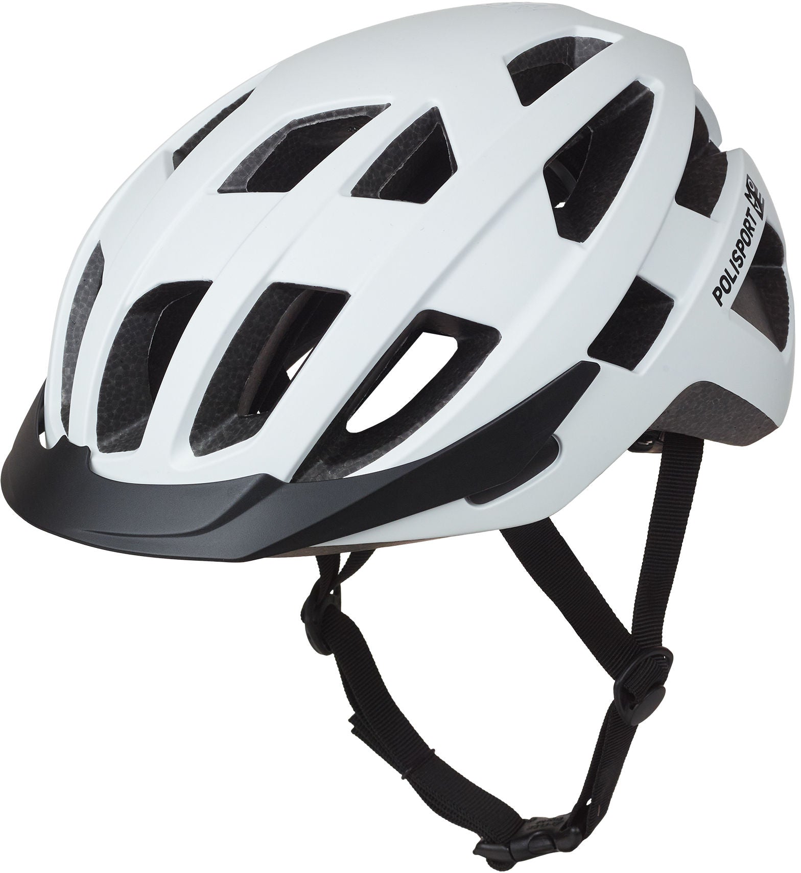 Fietshelm Polisport City Move L 58-61 cm - wit