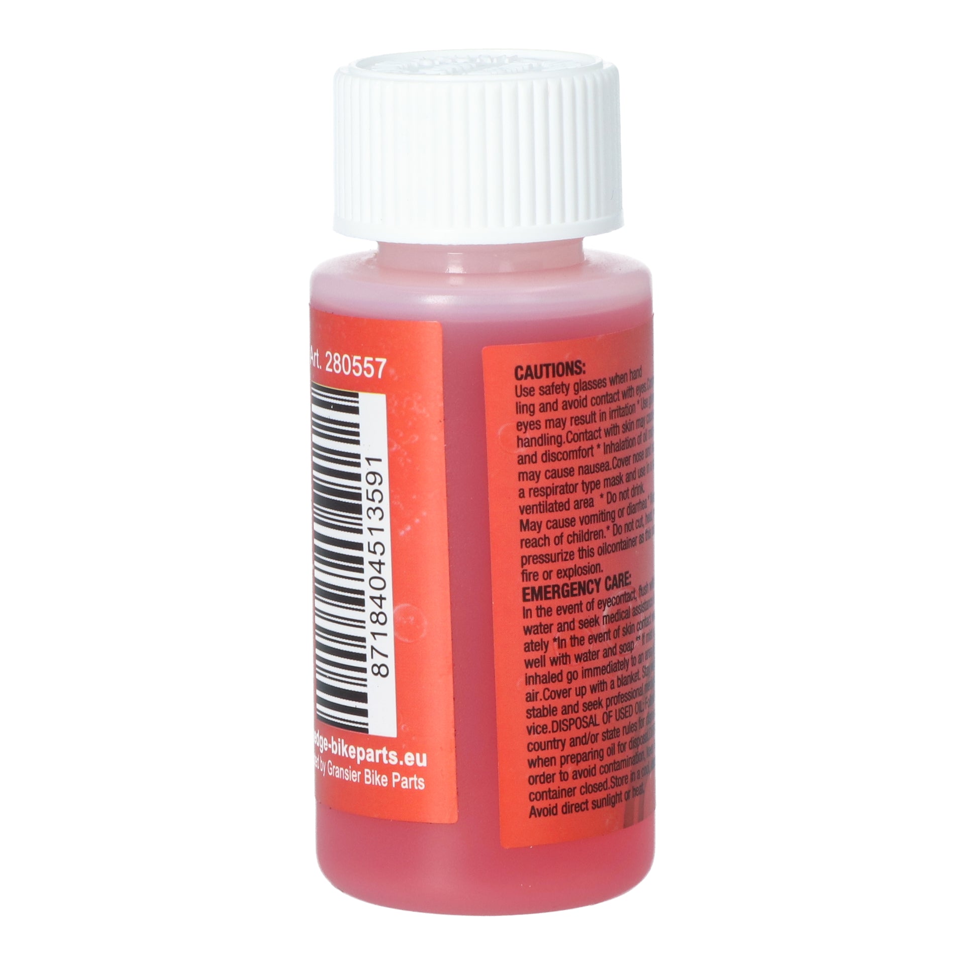 Remvloeistof minerale olie - rood (60 ml)