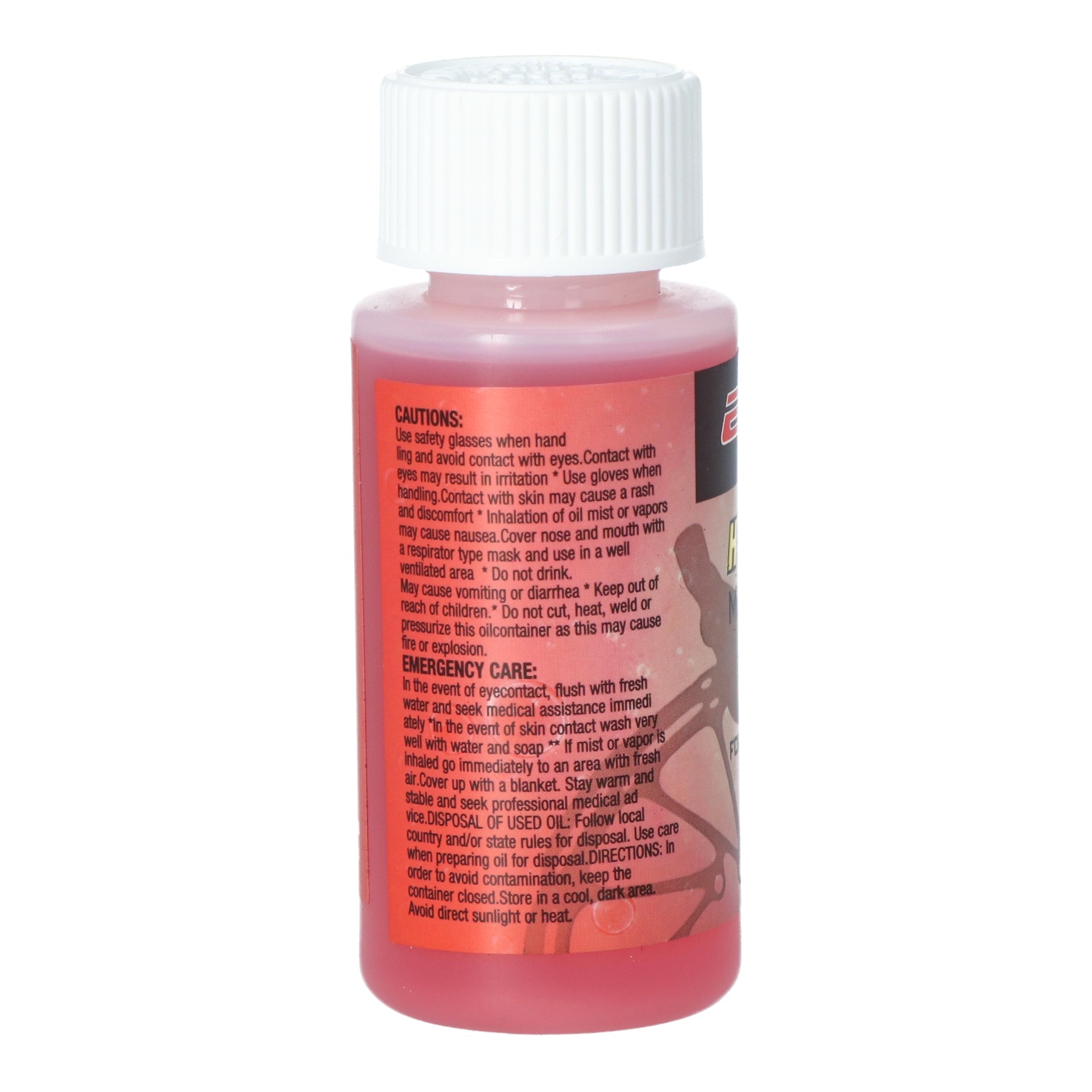Remvloeistof minerale olie - rood (60 ml)