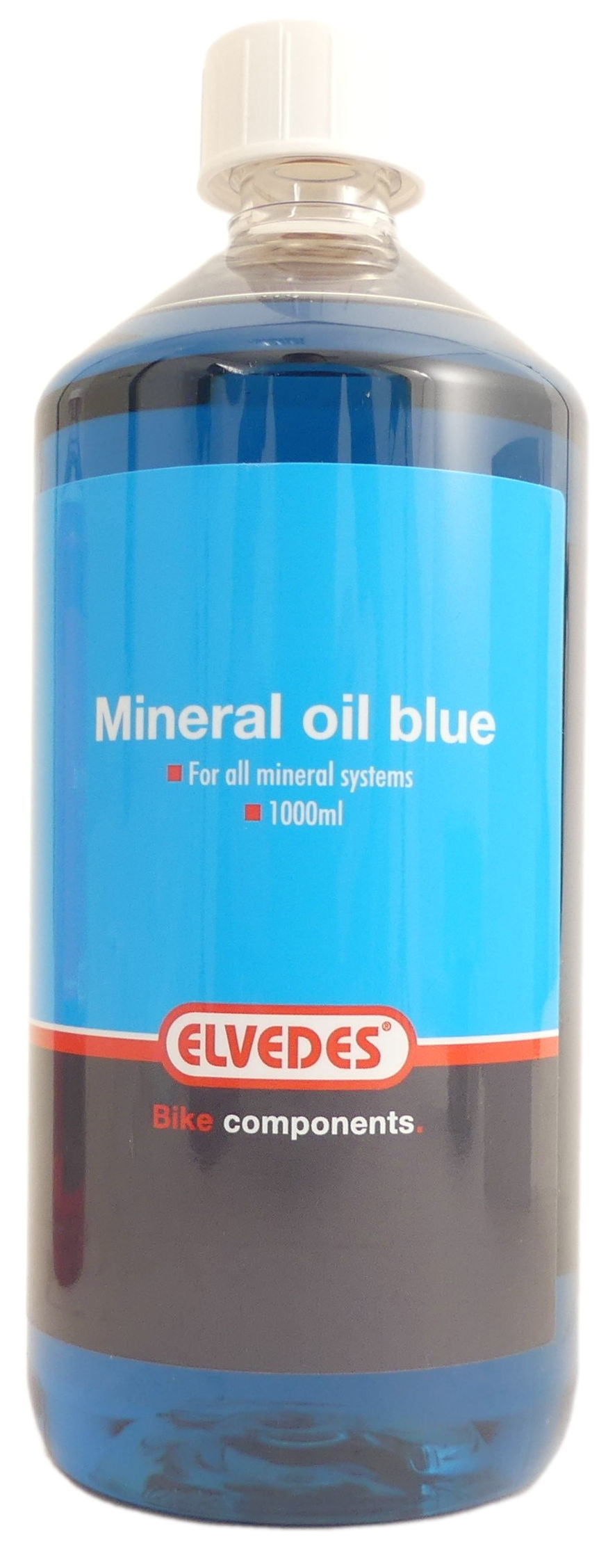 Mineraalolie Elvedes universeel - rood (1 liter)