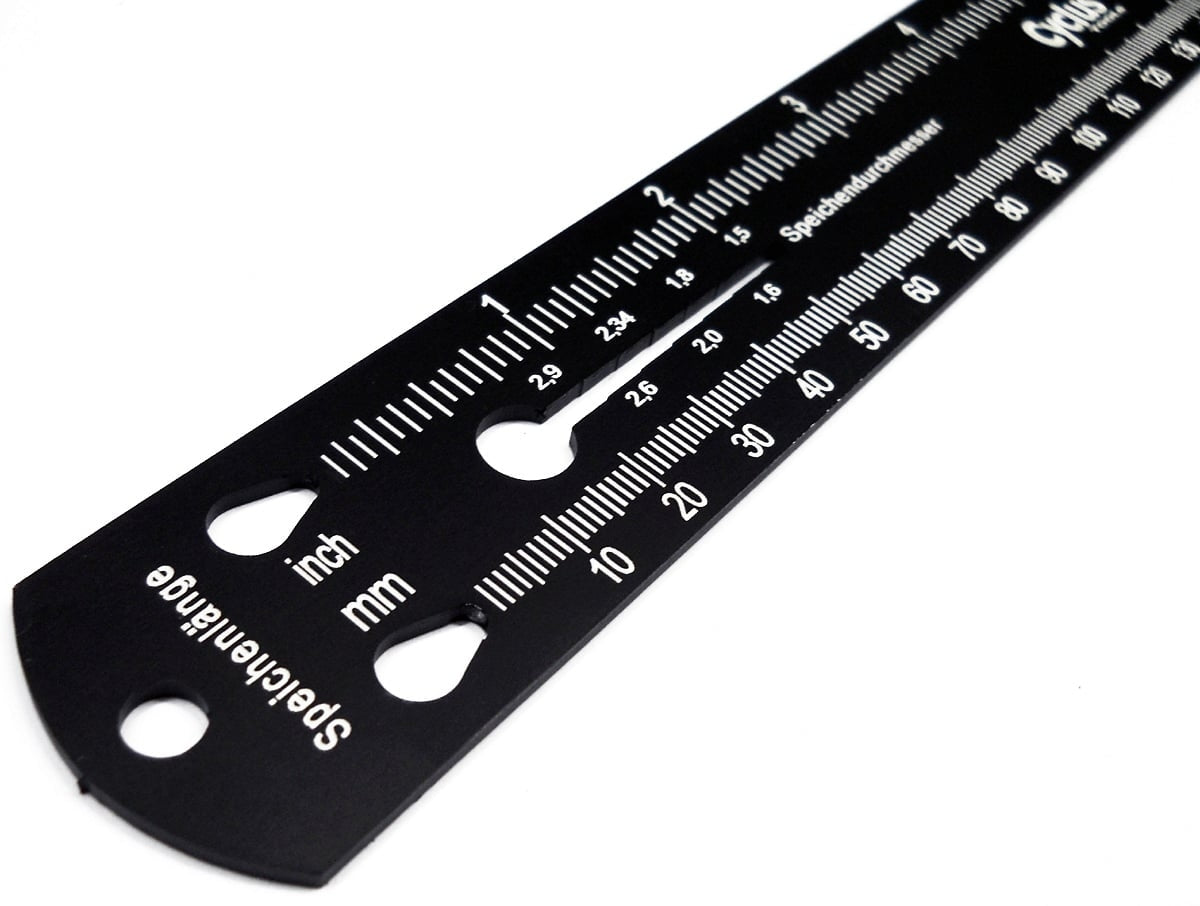 Spaaklineaal Cyclus - metaal