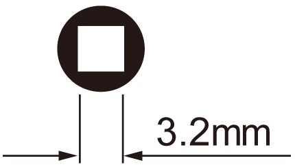 Spaaknippelsleutelset IceToolz 12B5 voor 3,2 mm (vierkante) nippels