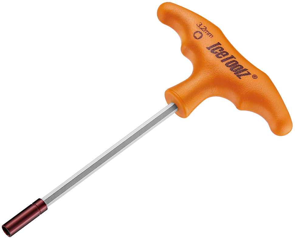 Spaaknippelsleutelset IceToolz 12C5 voor 5,5mm 6-kant nippels