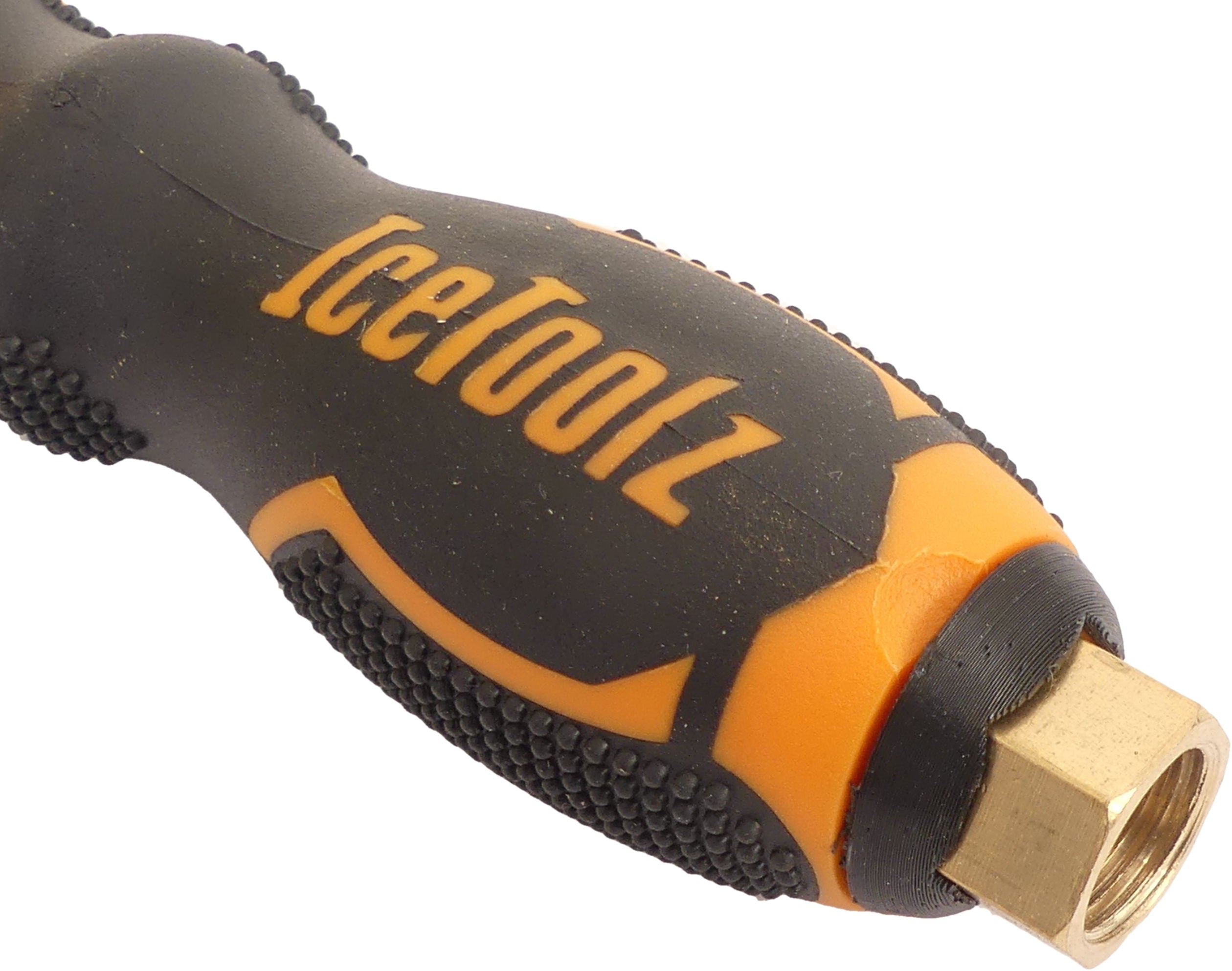 Compressorhandvat IceToolz met schroefaansluiting