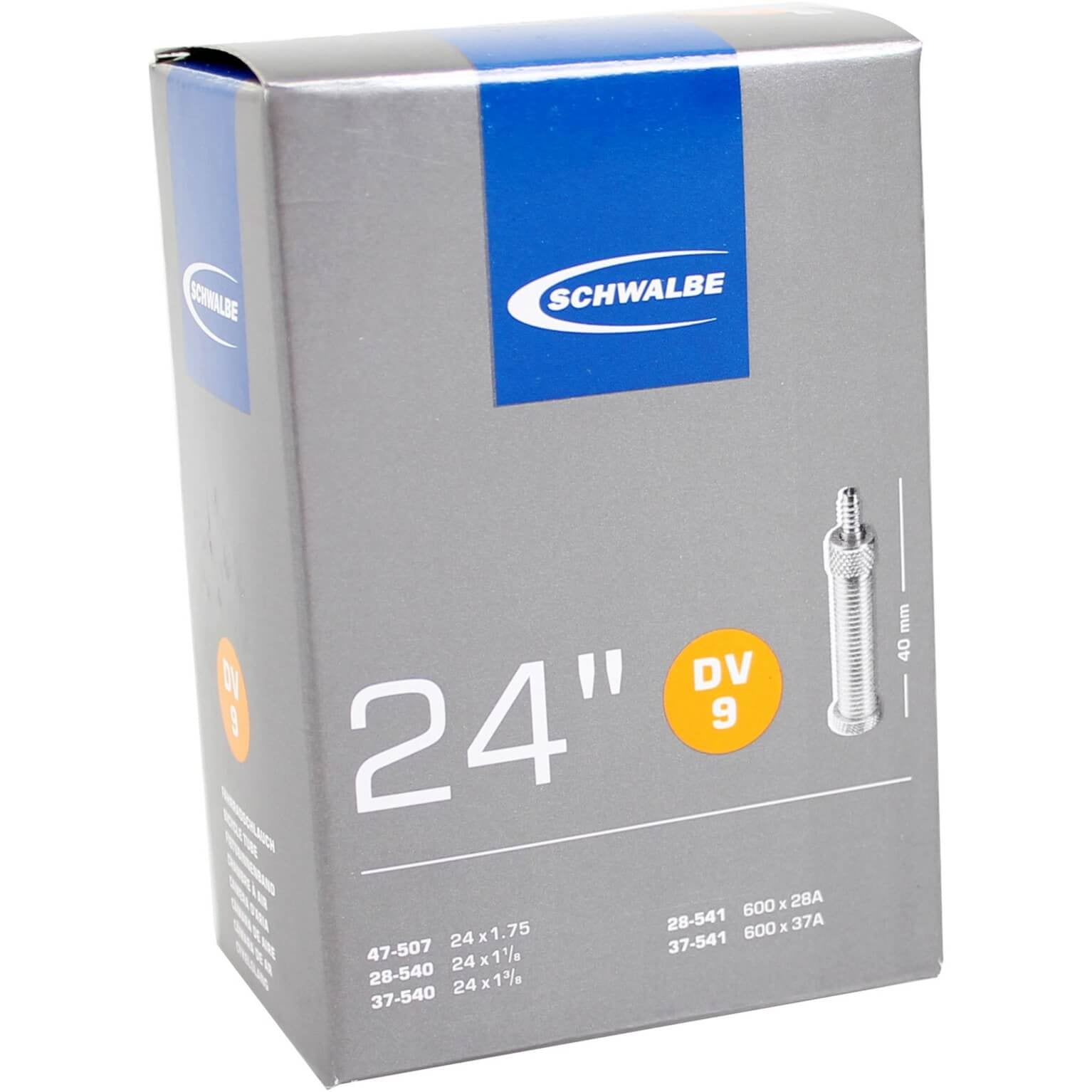 Binnenband Schwalbe DV9 24" / 28/47-507/541 - 32mm ventiel