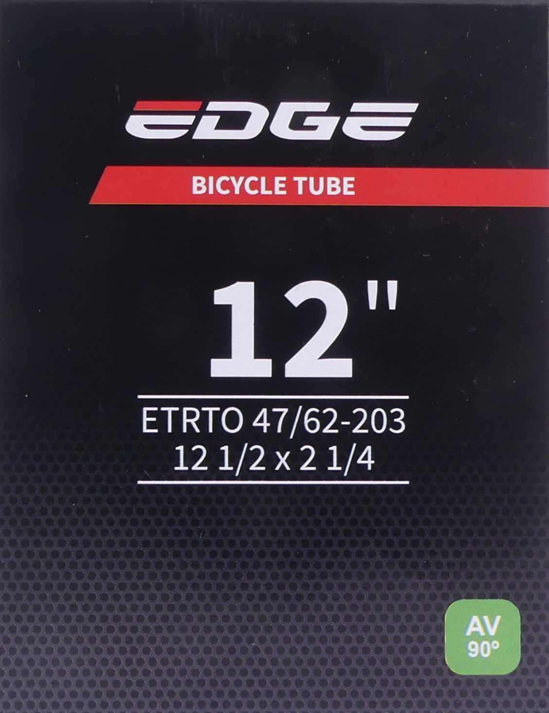 Binnenband Edge 12.1/2 x 2.1/4" / 47/62-203 AV-90 graden