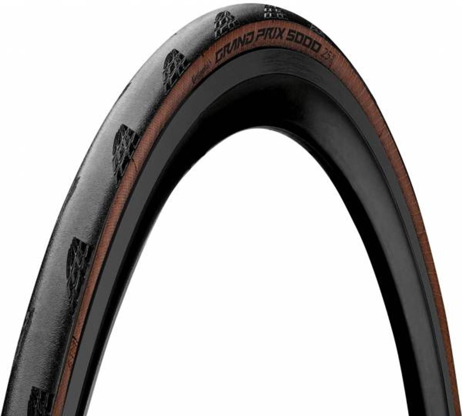 Vouwband Continental Grand Prix 5000 28 x 1.10" / 28-622 mm - zwart/transparent