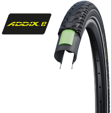 Buitenband Schwalbe Energizer Plus Tour GreenGuard 28 x 1.50" / 40-622 mm - zwart met reflectie