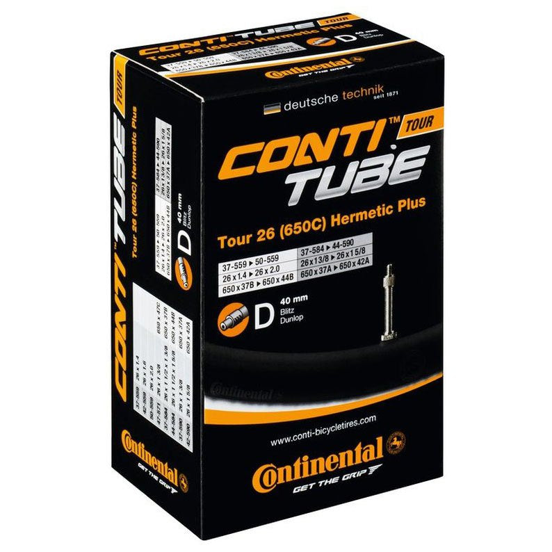 Binnenband Continental 26" Tour Hermetic Plus - 37/559 > 47-597 - DV40mm ventiel