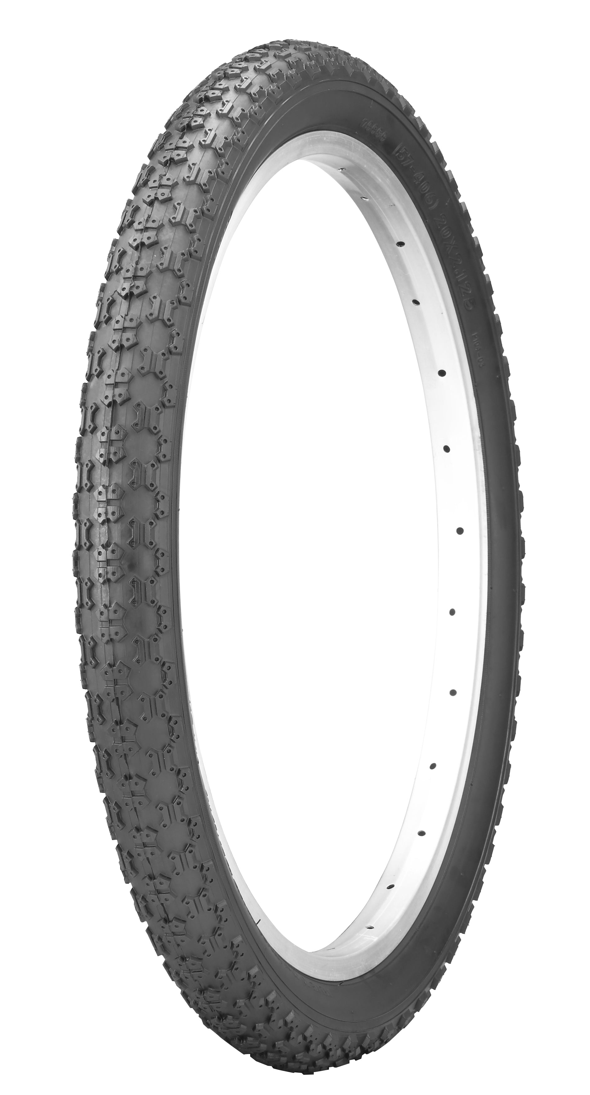 Buitenband Edge BMX 12 1/2 x 2 1/4"/ 62-203mm - zwart