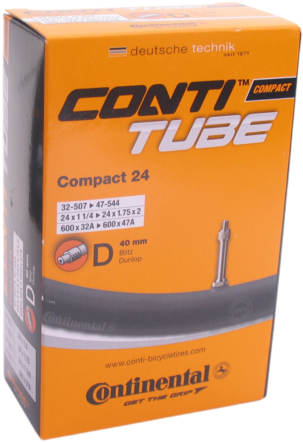 Binnenband Continental 24" Compact 32-507 -> 47-544 - DV40mm ventiel