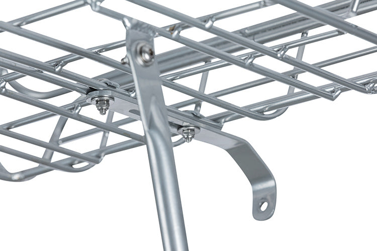 Voordrager Basil Portland 41 x 33 x 51 cm - zilver