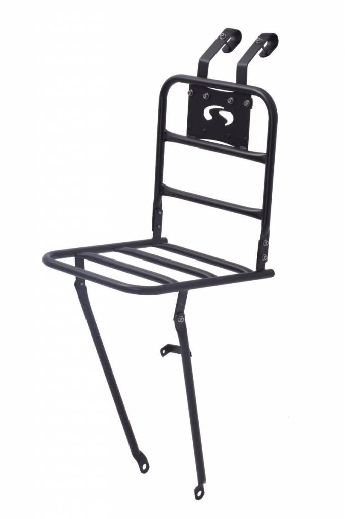 Transport voordrager Steco Comfort 26/28" - mat zwart