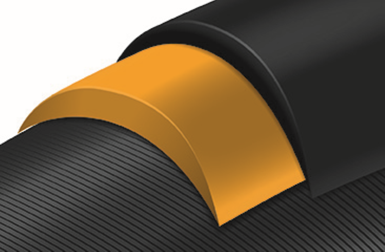 Buitenband Continental Ride Tour 28 x 1.40"/ 37-622 - zwart met reflectie