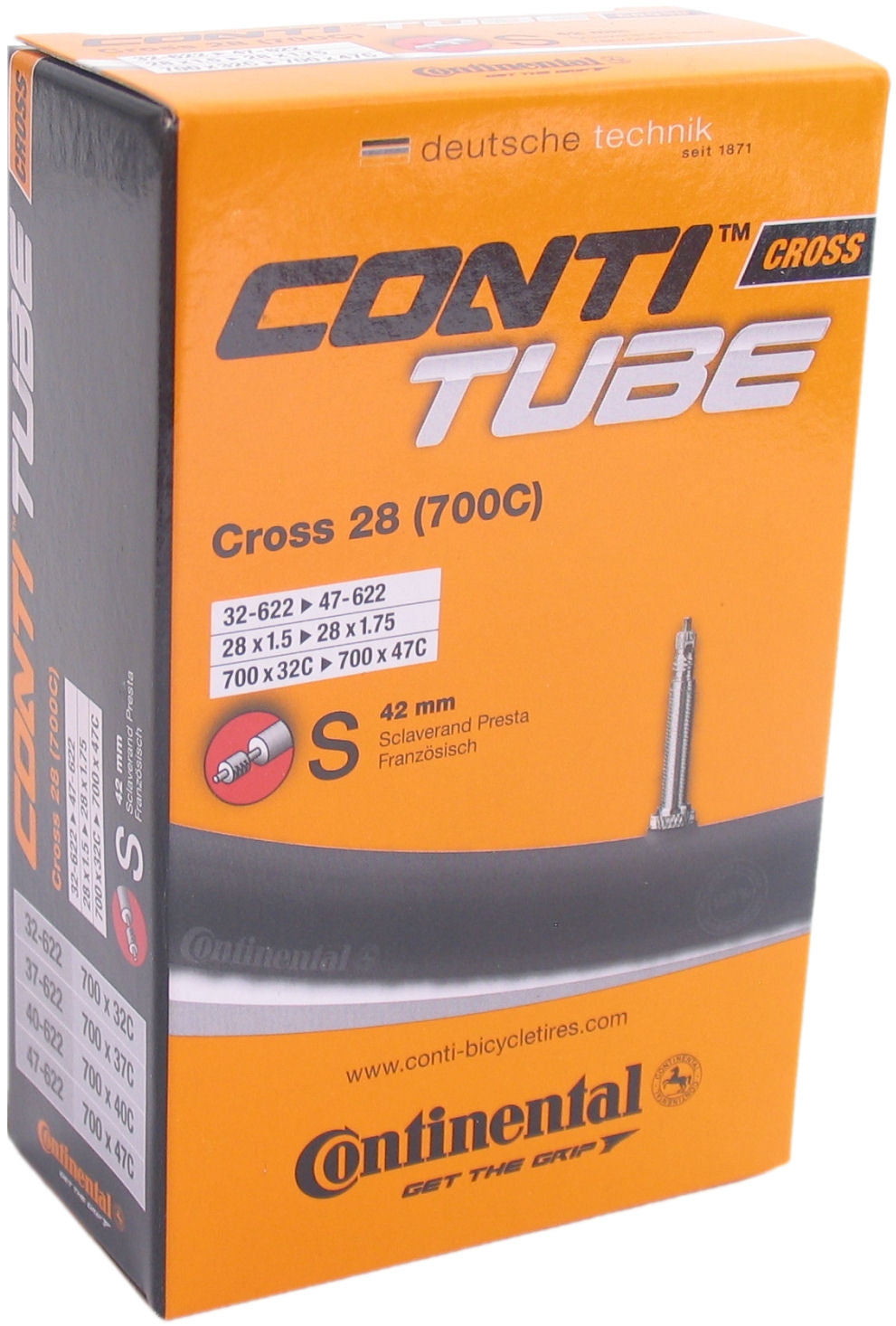 Binnenband Continental 28" Cross 32/47-622 - SV42mm ventiel