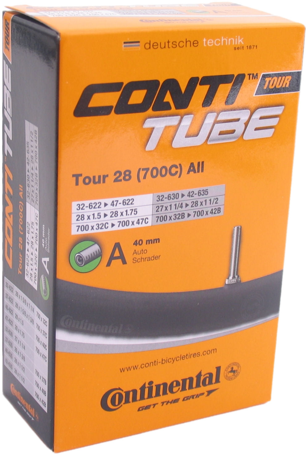 Binnenband Continental 28" Tour All - 32/47-622 - AV40mm ventiel