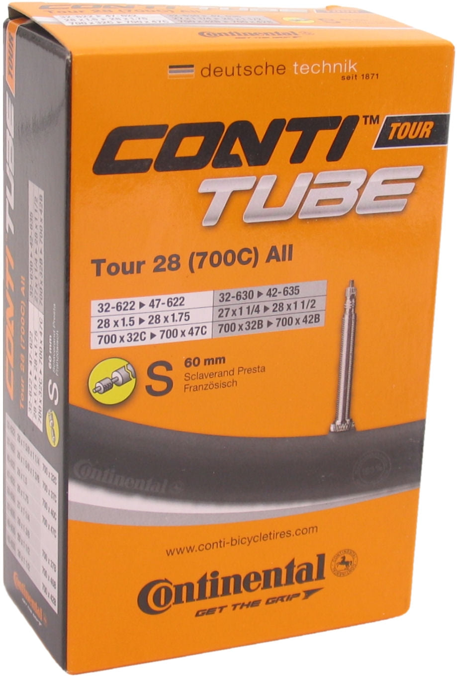 Binnenband Continental 28" Tour All 32/47-622 - SV60mm ventiel