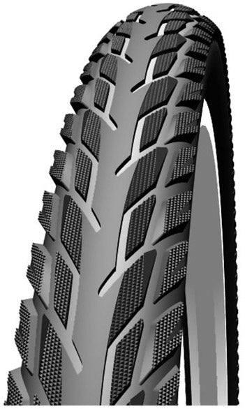 Buitenband Schwalbe Silento K-Guard 28 x 1.40" / 37-622 mm - zwart met reflectie