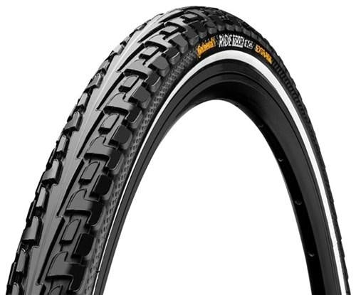 Buitenband Continental Ride Tour Reflex 28 x 1.60" / 42-622 - zwart met reflectie