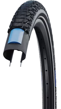 Buitenband Schwalbe Marathon Plus Tour Smart DualGuard 28 x 1.75"/ 47-622mm - zwart met reflectie